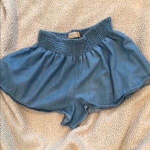 Altar’d State Chambray shorts